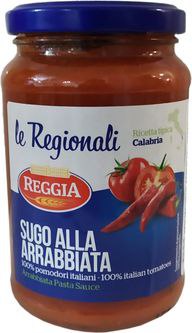 Соус томатний Араббьята REGGIA Sugo alta Arrabbiata скло 350г